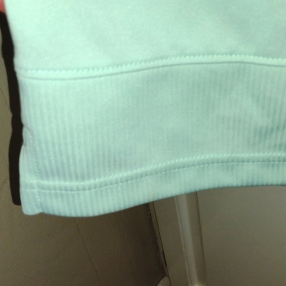 PEBBLE BEACH PERFORMANCE Woman's Golf Polo Shirt Size XL Mint Green NWOT - Picture 4 of 7